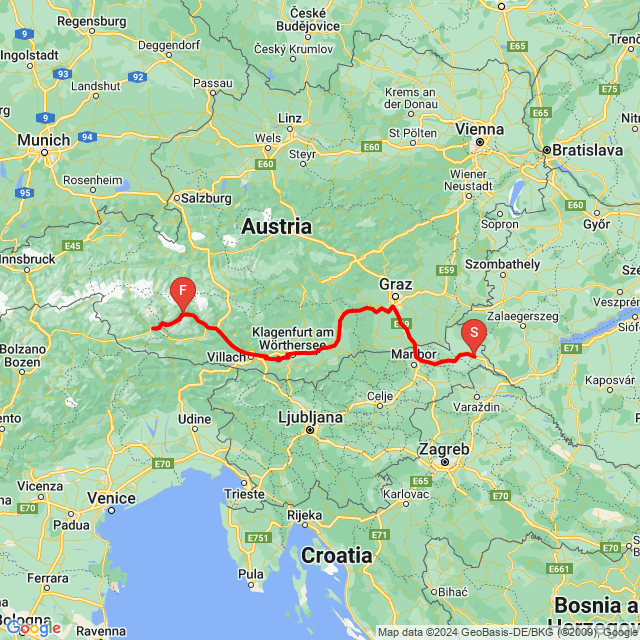 Nome della gita: oszták kirándulás lck<br>Motorista: György Gábor<br>Partenza: 2024.01.26.<br>Distanza: 450.702 km<br>Velocità media: 82 km/h<br> oszták kirándulás lck