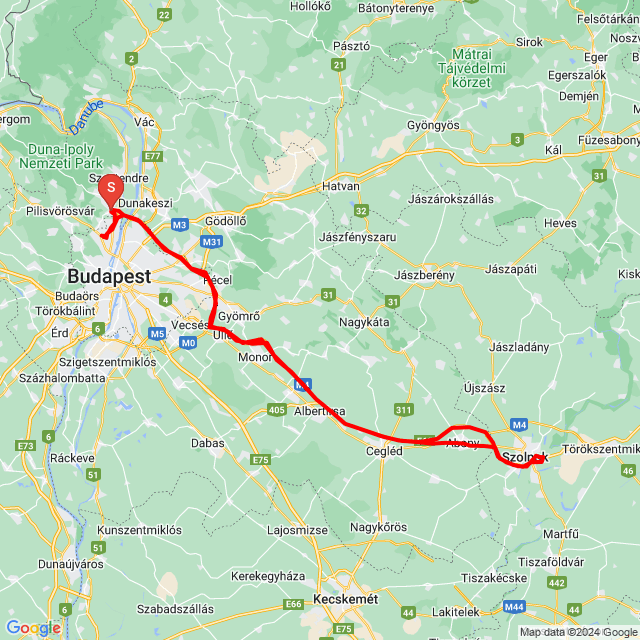 Szolnoki kajakverseny