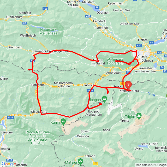Nome della gita: 20240622_slovenia 03<br>Motorista: János Csinos<br>Partenza: 2024.06.22.<br>Distanza: 236.953 km<br>Velocità media: 50 km/h<br> 20240622_slovenia 03