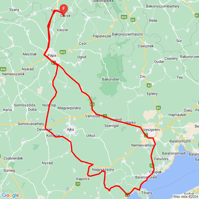 Nome della gita: kaáli autós<br>Motorista: Péter Dénes<br>Partenza: 2024.06.22.<br>Distanza: 203.04 km<br>Velocità media: 67 km/h<br> kaáli autós