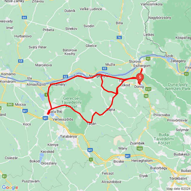 Nom du voyage: 20240627_Hondával,Klárinál.<br>Motard: Béla Óvári<br>Départ: 2024.06.27.<br>Distance: 146.749 km<br>Vitesse moyenne: 62 km/h<br> 20240627_Hondával,Klárinál.