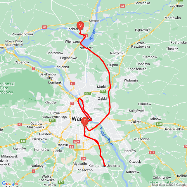 Name der Route: 20240715_060111<br>Motorfahrer: Paweł Młynarczyk<br>Abfahrt: 2024.07.15.<br>Distanz: 109.261 km<br>Durchschnittsgeschwindigkeit: 32 km/h<br> 20240715_060111