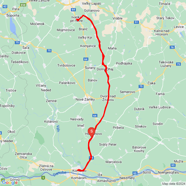 Name der Route: 20240715_133420<br>Motorfahrer: Vlad<br>Abfahrt: 2024.07.15.<br>Distanz: 138.7 km<br>Durchschnittsgeschwindigkeit: 56 km/h<br> 20240715_133420