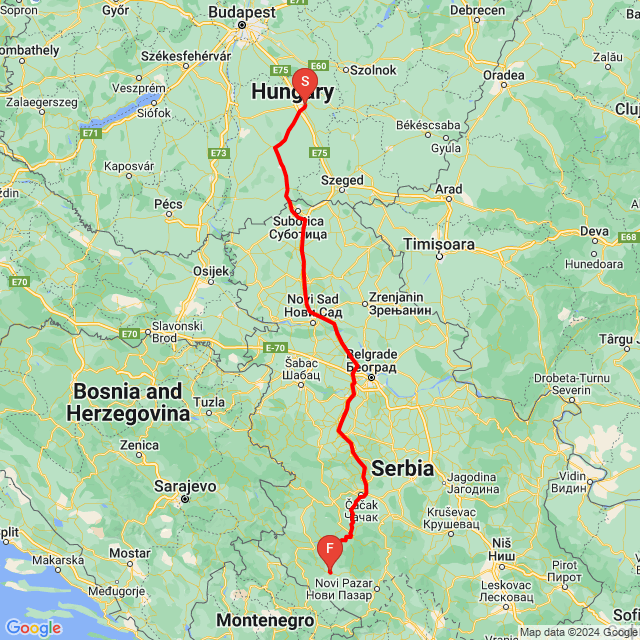 Kecskemét-Sjenica(SRB)
