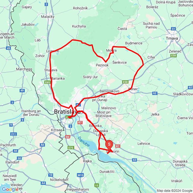 Nom du voyage: 20240908_144325<br>Motard: Radovan Pollak<br>Départ: 2024.09.08.<br>Distance: 163.059 km<br>Vitesse moyenne: 53 km/h<br> 20240908_144325