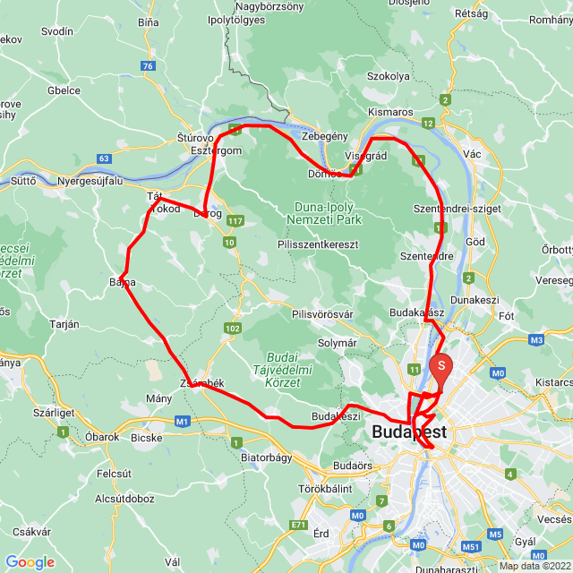 Nome della gita: 20160403_szimpla_vasarnap<br>Motorista: AndrisBandis<br>Partenza: 2016.04.03.<br>Distanza: 170.366 km<br>Velocità media: 58 km/h<br> 20160403_szimpla_vasarnap