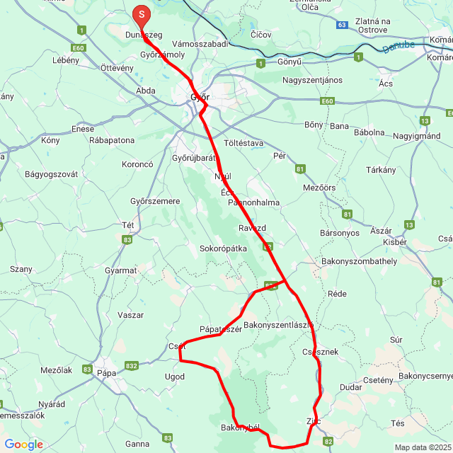 Name of route: 20250215_135449<br>Biker's name: Kovács Armand<br>Start: 2025.02.15.<br>Distance: 172.607 km<br>Average speed: 77 km/h<br> 20250215_135449