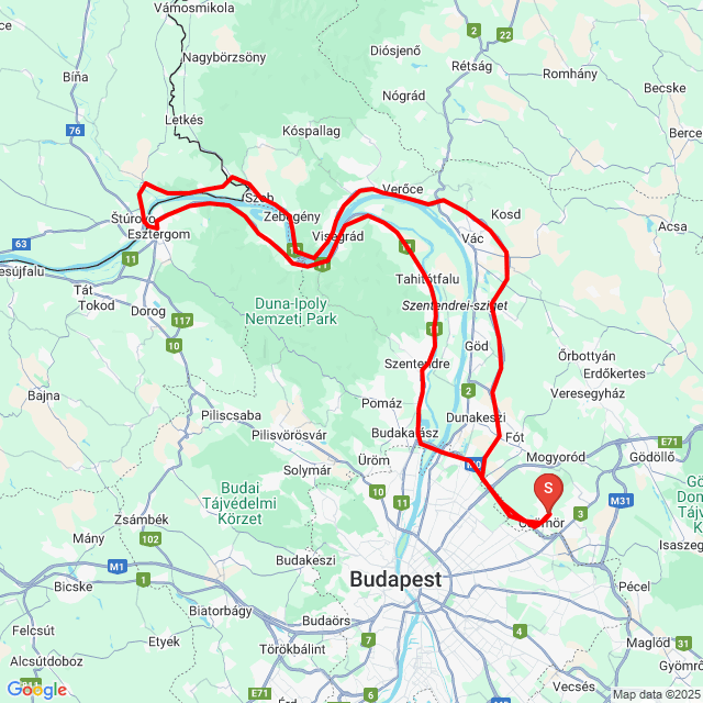 Name of route: 20250208_122750<br>Biker's name: Kékesi gyuri<br>Start: 2025.02.08.<br>Distance: 155.866 km<br>Average speed: 69 km/h<br> 20250208_122750