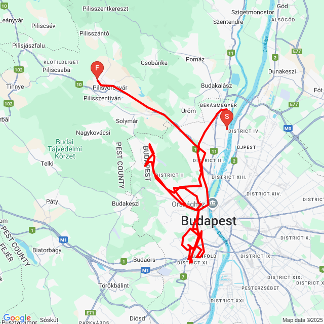 Name of route: 20250317_162102<br>Biker's name: Marcell Saághy<br>Start: 2025.03.17.<br>Distance: 104.504 km<br>Average speed: 38 km/h<br> 20250317_162102
