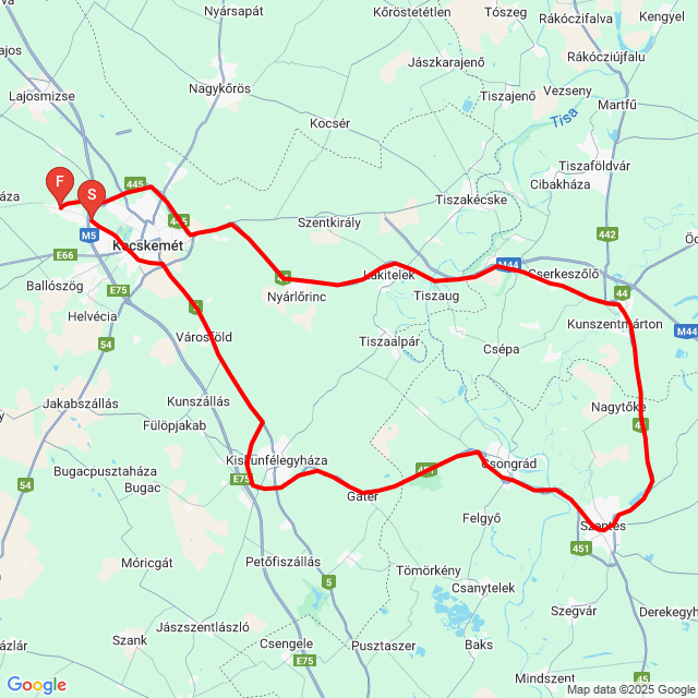 Name of route: 20240509_172842<br>Biker's name: Károly Juhász<br>Start: 2024.05.09.<br>Distance: 165.86 km<br>Average speed: 76 km/h<br> 20240509_172842