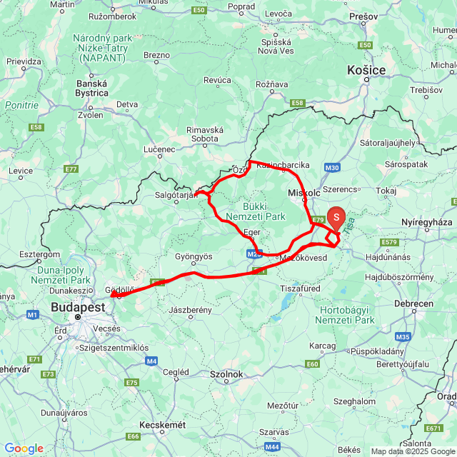 Name of route: 20250319_111254<br>Biker's name: Nagy Zsolt<br>Start: 2025.03.19.<br>Distance: 564.058 km<br>Average speed: 74 km/h<br> 20250319_111254