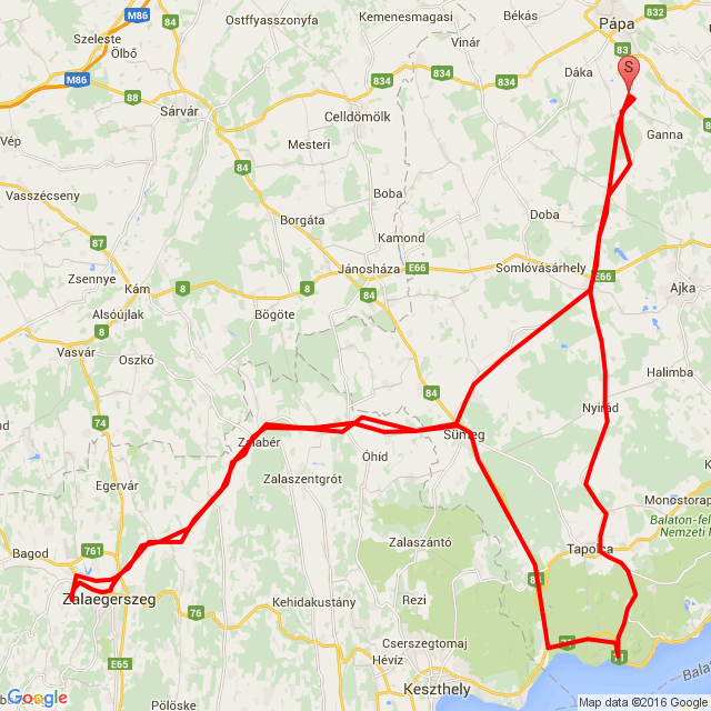 Name of route: 20160422_082523<br>Biker's name: Szabó András<br>Start: 2016.04.22.<br>Distance: 231.422 km<br>Average speed: 68 km/h<br> 20160422_082523