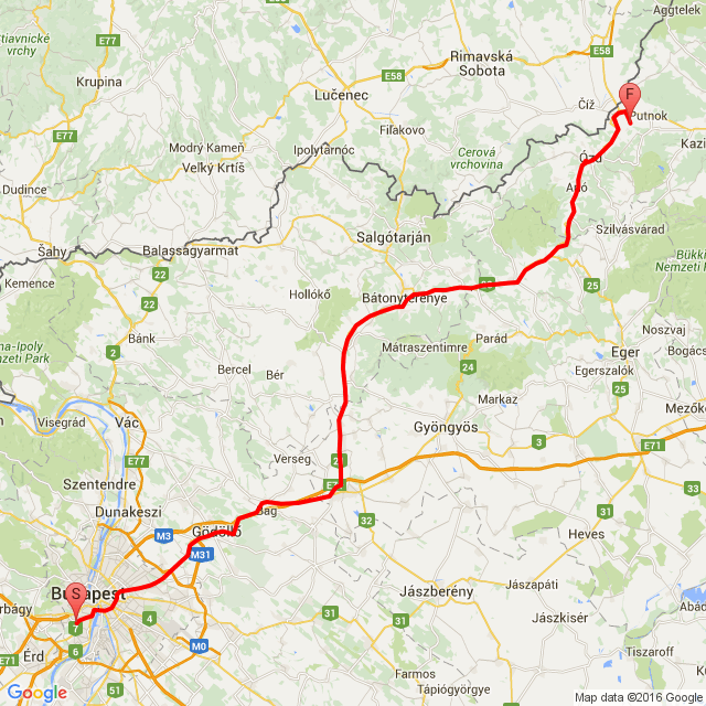 Name of route: 20160422_140001<br>Biker's name: Rian Juhász<br>Start: 2016.04.22.<br>Distance: 182.156 km<br>Average speed: 66 km/h<br> 20160422_140001