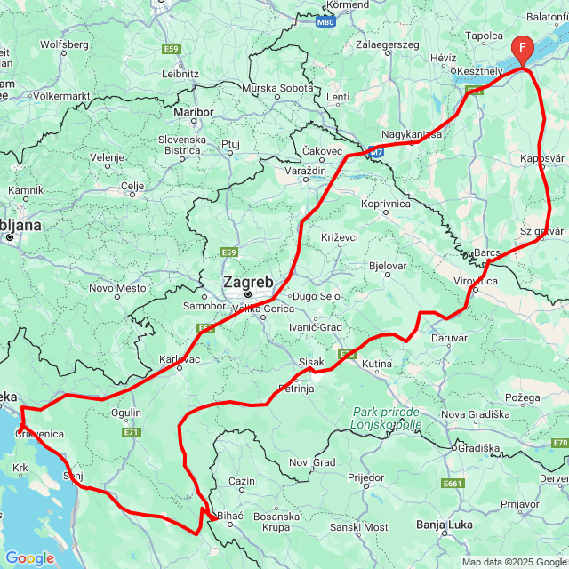 Nom du voyage: 20250502 Ufo túra<br>Motard: Misu<br>Départ: 2025.05.02.<br>Distance: 946.194 km<br>Vitesse moyenne: 78 km/h<br> 20250502 Ufo túra
