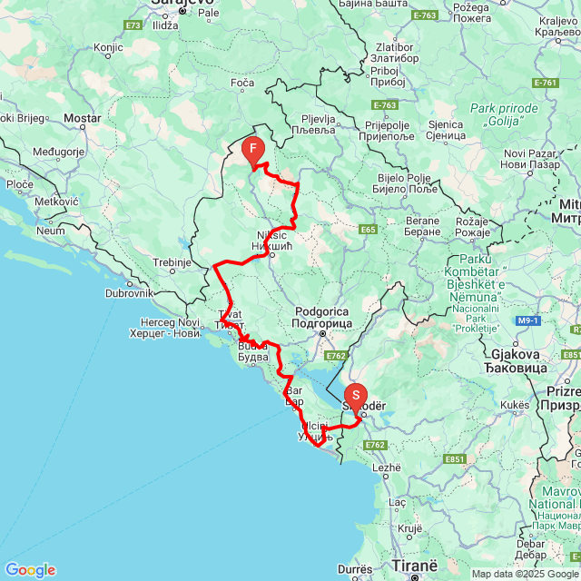 Nom du voyage: 20250502_082843<br>Motard: Tamás Balog<br>Départ: 2025.05.02.<br>Distance: 368.442 km<br>Vitesse moyenne: 51 km/h<br> 20250502_082843