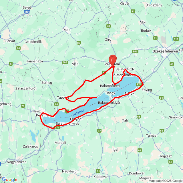 Nom du voyage: 20250502_110606<br>Motard: Hunor Mogyorósi<br>Départ: 2025.05.02.<br>Distance: 282.574 km<br>Vitesse moyenne: 58 km/h<br> 20250502_110606