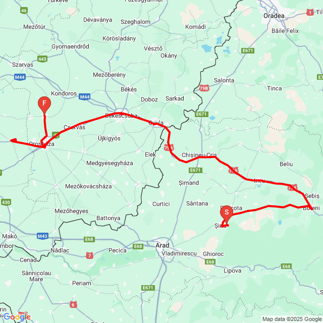 Nom du voyage: 20250502_130614<br>Motard: Nikolett Csorba<br>Départ: 2025.05.02.<br>Distance: 248.236 km<br>Vitesse moyenne: 60 km/h<br> 20250502_130614