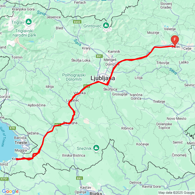 Nom du voyage: Koper<br>Motard: Bezi<br>Départ: 2025.06.15.<br>Distance: 362.119 km<br>Vitesse moyenne: 73 km/h<br> Koper