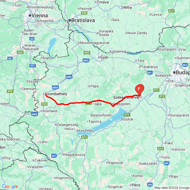 Name of route: 20250615_075951<br>Biker's name: Kohári Zsolt<br>Start: 2025.06.15.<br>Distance: 308.743 km<br>Average speed: 93 km/h<br> 20250615_075951