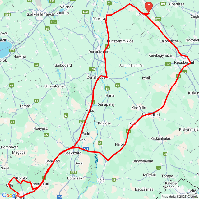 Name of route: 20250531_053426<br>Biker's name: Janos Fajt<br>Start: 2025.05.31.<br>Distance: 482.653 km<br>Average speed: 76 km/h<br> 20250531_053426