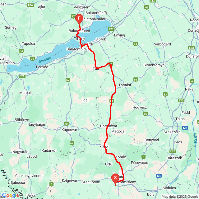 Nom du voyage: 20250712_084828<br>Motard: Nagy zsolt<br>Départ: 2025.07.12.<br>Distance: 151.43 km<br>Vitesse moyenne: 59 km/h<br> 20250712_084828