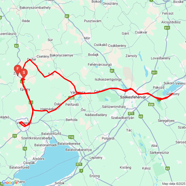 Nom du voyage: Faterok Motoron ????<br>Motard: Péter<br>Départ: 2025.07.13.<br>Distance: 190.723 km<br>Vitesse moyenne: 59 km/h<br> Faterok Motoron ????