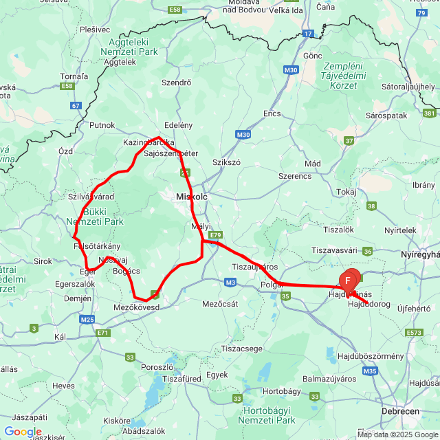 Nom du voyage: 20250713_080945<br>Motard: K Tamás<br>Départ: 2025.07.13.<br>Distance: 269.076 km<br>Vitesse moyenne: 73 km/h<br> 20250713_080945