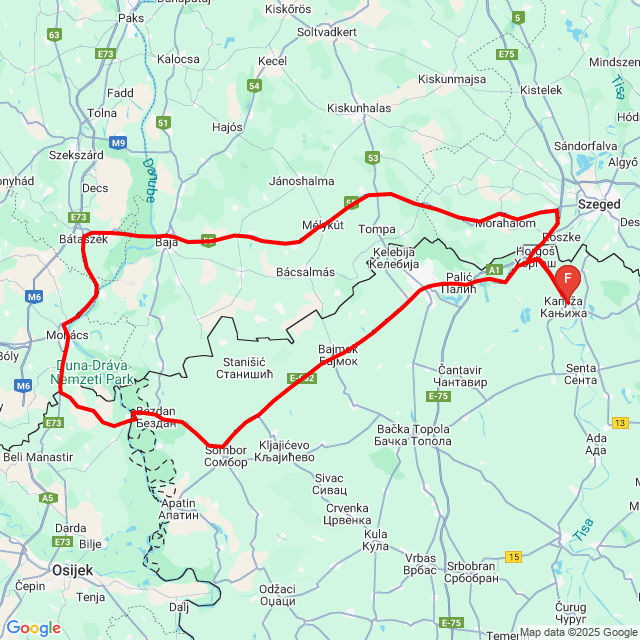 Nom du voyage: 20250713_091210<br>Motard: Adam Balint<br>Départ: 2025.07.13.<br>Distance: 316.835 km<br>Vitesse moyenne: 72 km/h<br> 20250713_091210
