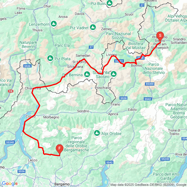 Alpinista túra 4.nap Stelvio,Como