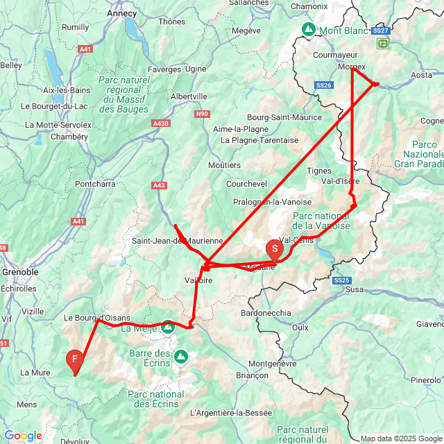 Nom du voyage: 20250723_Francia_túra_rossz<br>Motard: Dawe992<br>Départ: 2025.07.23.<br>Distance: 585.794 km<br>Vitesse moyenne: 48 km/h<br> 20250723_Francia_túra_rossz