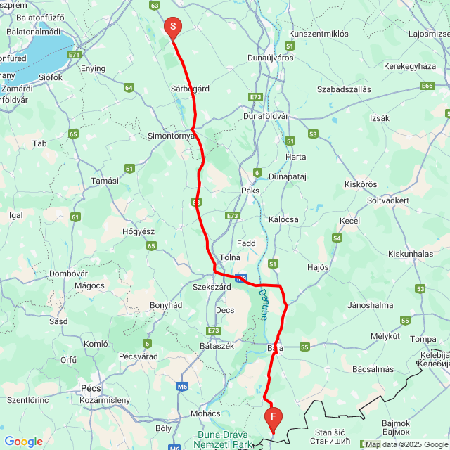 Nom du voyage: 20250723_131013<br>Motard: Tibor Aladics<br>Départ: 2025.07.23.<br>Distance: 140.844 km<br>Vitesse moyenne: 81 km/h<br> 20250723_131013