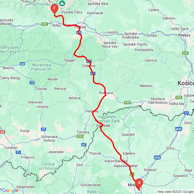 Nom du voyage: 20250723_085341<br>Motard: Nagy Sándor<br>Départ: 2025.07.23.<br>Distance: 182.533 km<br>Vitesse moyenne: 68 km/h<br> 20250723_085341