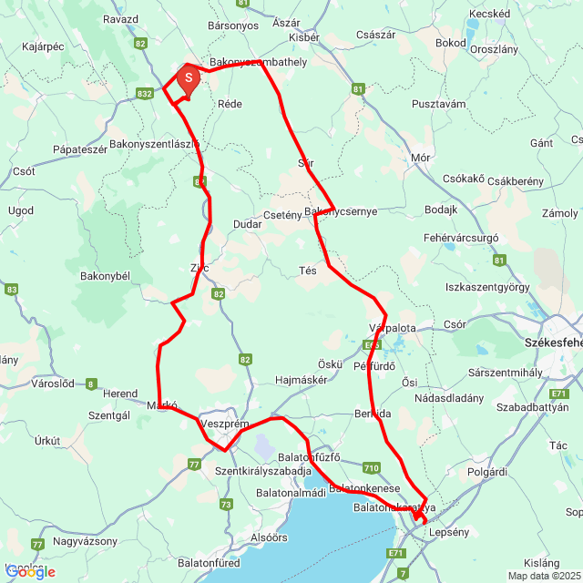 Name of route: 20250820_092949<br>Biker's name: Benkovics István<br>Start: 2025.08.20.<br>Distance: 176.155 km<br>Average speed: 62 km/h<br> 20250820_092949