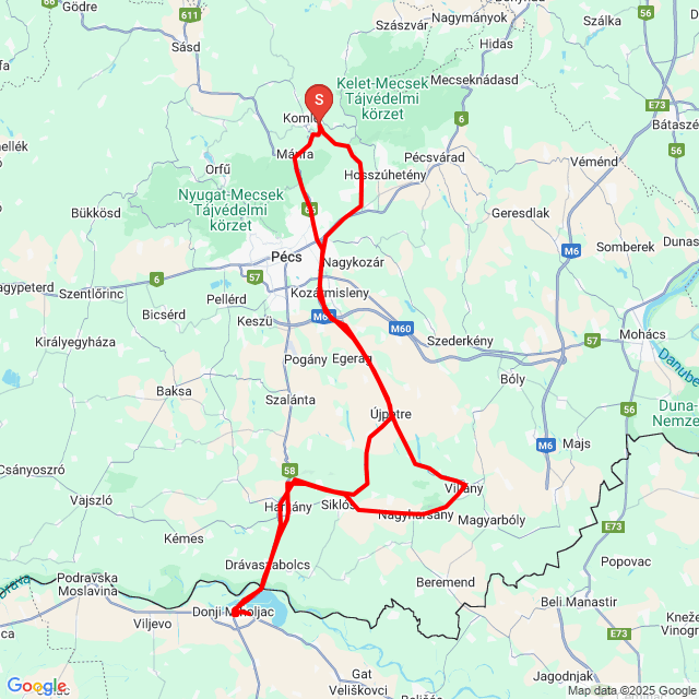 Name of route: 20250820_112631<br>Biker's name: Dibuz Róbert<br>Start: 2025.08.20.<br>Distance: 159.22 km<br>Average speed: 63 km/h<br> 20250820_112631