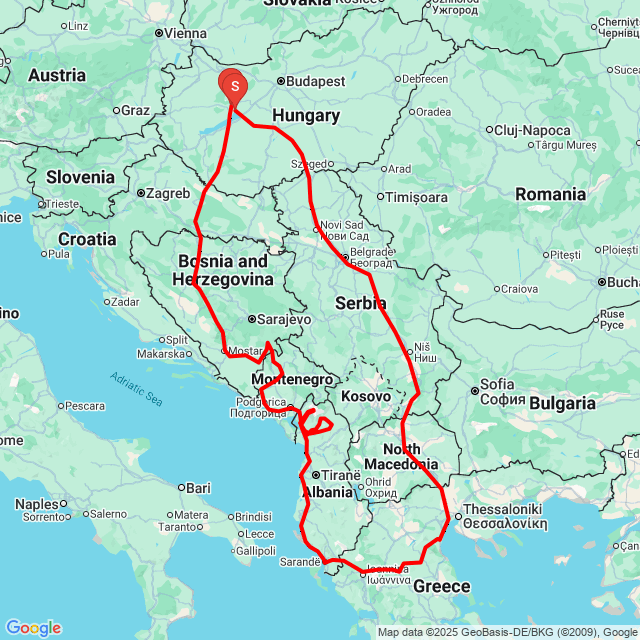 Name of route: 20250530_092518<br>Biker's name: Imre Zoltán<br>Start: 2025.05.30.<br>Distance: 3384.34 km<br>Average speed: 68 km/h<br> 20250530_092518