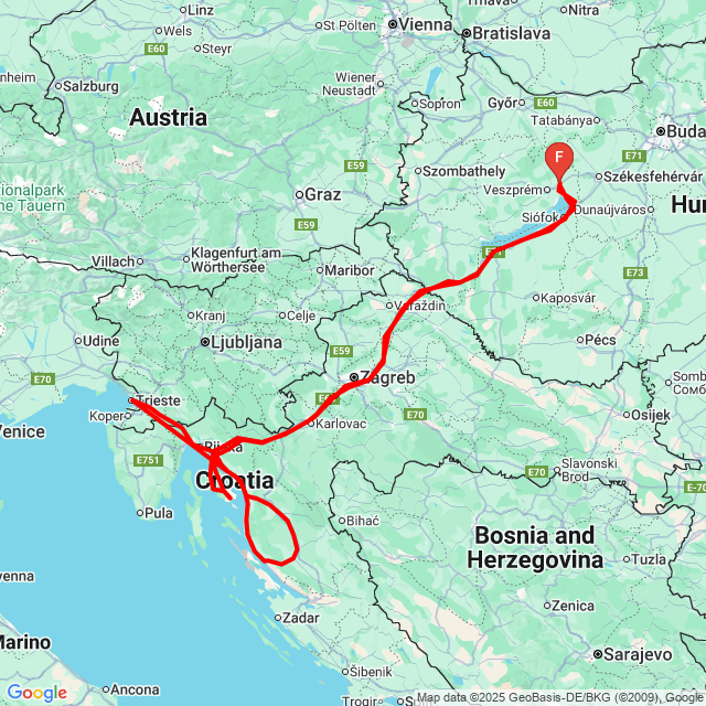 Útvonal neve: 20250905_selce<br>Motoros: László<br>Indulás: 2025.09.05.<br>Távolság: 1410.02 km<br>Átlagsebesség: 46 km/h<br> 20250905_selce