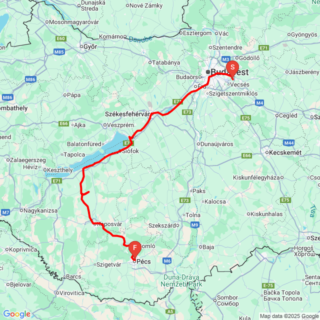 Útvonal neve: 20250705_vecses-balaton_circuit-pecs<br>Motoros: Vik2319<br>Indulás: 2025.07.05.<br>Távolság: 321.696 km<br>Átlagsebesség: 65 km/h<br> 20250705_vecses-balaton_circuit-pecs