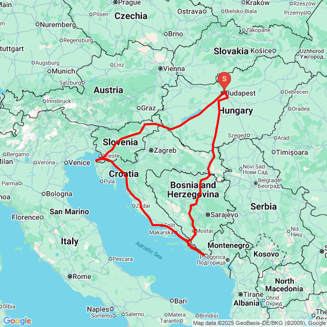 Attával Szlovénia-Horvát-Bosznia Pünkösd