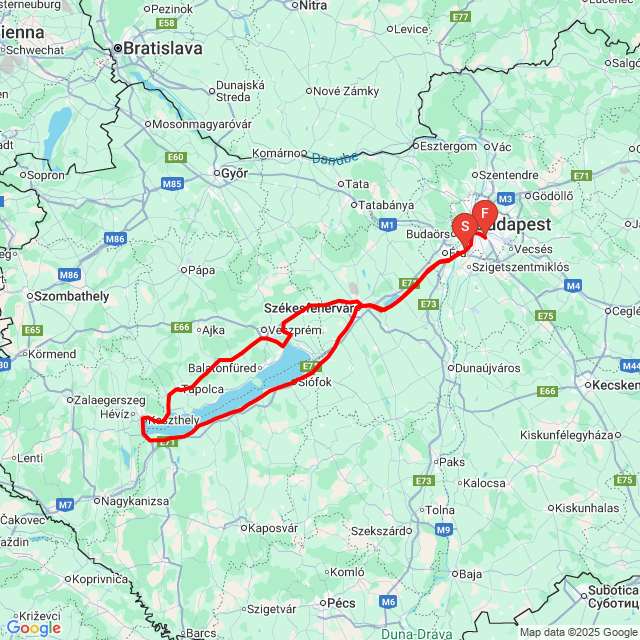Name of route: 20251002_094548<br>Biker's name: György Sulla<br>Start: 2025.10.02.<br>Distance: 390.876 km<br>Average speed: 61 km/h<br> 20251002_094548