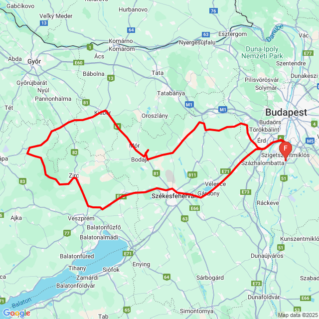 Name of route: 20251011_085212<br>Biker's name: Fegyvári Móni<br>Start: 2025.10.11.<br>Distance: 331.571 km<br>Average speed: 73 km/h<br> 20251011_085212