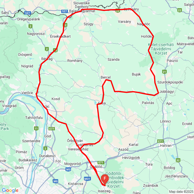 Name of route: Triumph Classics 2025 ősz<br>Biker's name: sebijani<br>Start: 2025.10.11.<br>Distance: 205.951 km<br>Average speed: 56 km/h<br> Triumph Classics 2025 ősz