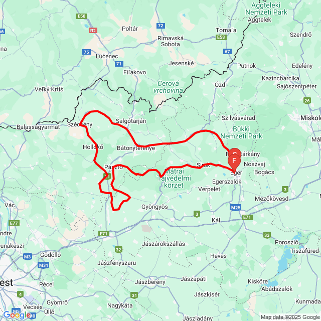 Name of route: 20251011_104700<br>Biker's name: miklós<br>Start: 2025.10.11.<br>Distance: 261.946 km<br>Average speed: 65 km/h<br> 20251011_104700