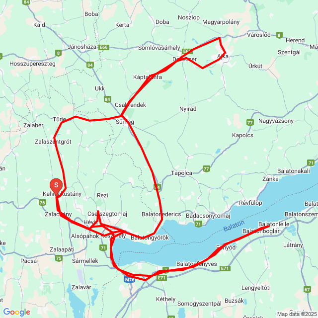 Name of route: 20250906_132351<br>Biker's name: Markó Tamás<br>Start: 2025.09.06.<br>Distance: 300.146 km<br>Average speed: 60 km/h<br> 20250906_132351