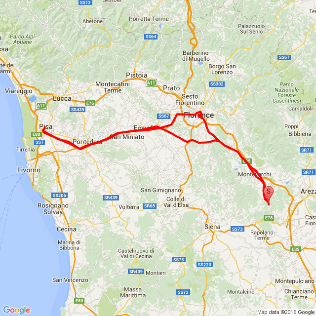 20160713_ToscanaTourNo.3: Pisa-Firenze