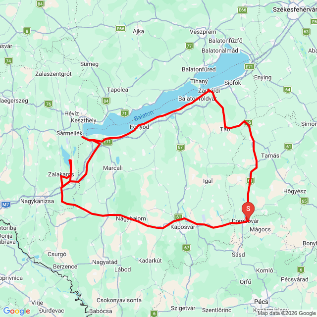 Nom du voyage: 20260510_124858<br>Motard: Steve<br>Départ: 2026.05.10.<br>Distance: 308.764 km<br>Vitesse moyenne: 75 km/h<br> 20260510_124858