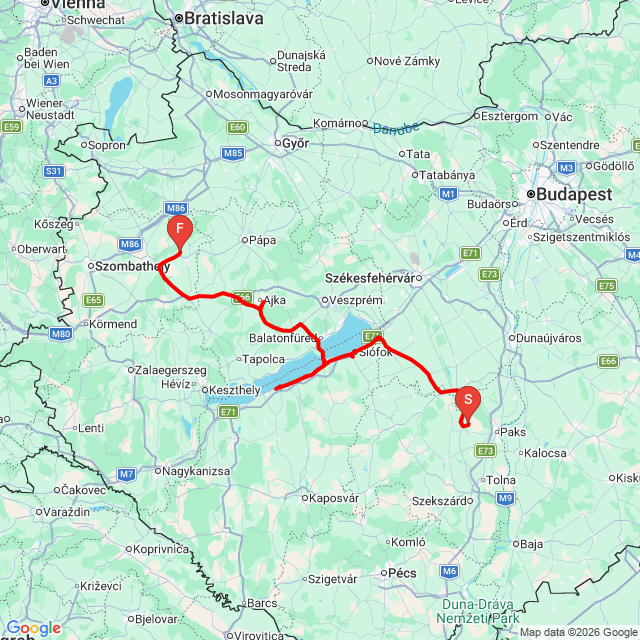 Nom du voyage: 20260510_györköny_vissza<br>Motard: Gabesz<br>Départ: 2026.05.10.<br>Distance: 264.13 km<br>Vitesse moyenne: 52 km/h<br> 20260510_györköny_vissza