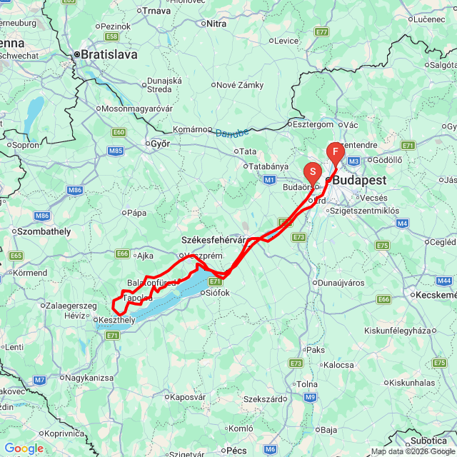 Nom du voyage: 20260510_084615<br>Motard: Kocsis Attila<br>Départ: 2026.05.10.<br>Distance: 387.583 km<br>Vitesse moyenne: 64 km/h<br> 20260510_084615
