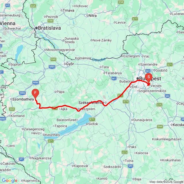 Name of route: 20260228_110311<br>Biker's name: Dénes Rozsnyai<br>Start: 2026.02.28.<br>Distance: 219.555 km<br>Average speed: 81 km/h<br> 20260228_110311