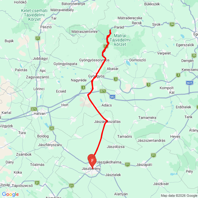 Name of route: 20260527_160347<br>Biker's name: Zsolt Kosztor<br>Start: 2026.05.27.<br>Distance: 119.7 km<br>Average speed: 69 km/h<br> 20260527_160347