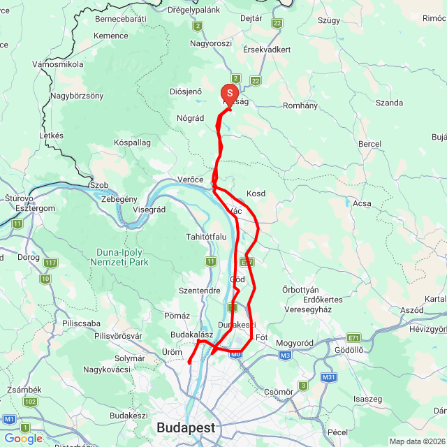 Name of route: 20260527_115456<br>Biker's name: XRGábor<br>Start: 2026.05.27.<br>Distance: 104.702 km<br>Average speed: 62 km/h<br> 20260527_115456